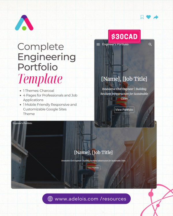 Complete Engineering Portfolio Template
