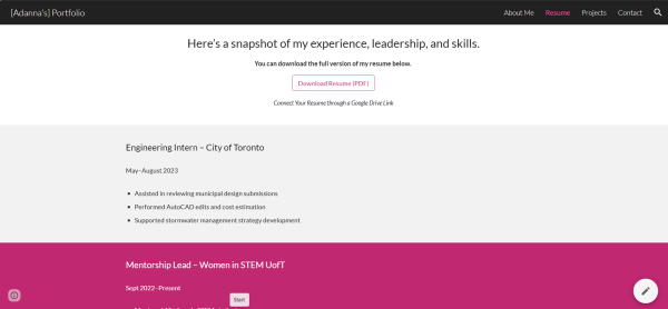 Student Portfolio Template #3 - Image 4