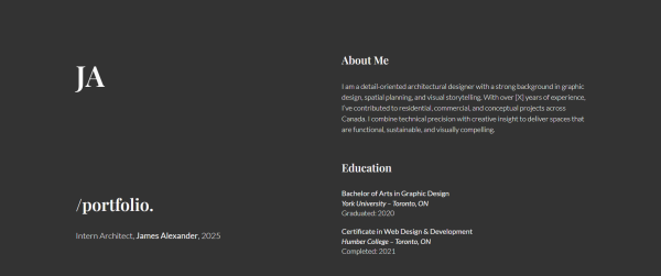 Minimalist Architecture/Engineering Portfolio Template - Image 4