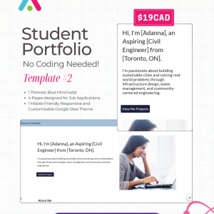 Student Portfolio Template #2
