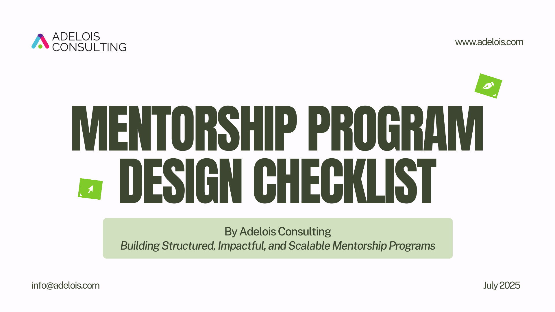 Mentorship